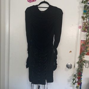Mesh black dress size medium